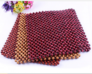 Miếng Đệm Hạt Gỗ PaKaSa Massage Ghế Ô TÔ , Xe Hơi , Ghế Văn Phòng KT 45 x 45 cm - Chính Hãng