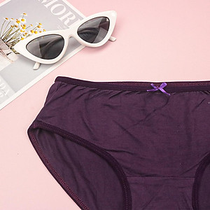 Quần Lót Nữ Cotton  LUPERI LU4QL06 Bikini Cạp Cao quần lót mềm mịn co giãn đàn hồi thoáng khí kháng khuẩn khử mùi