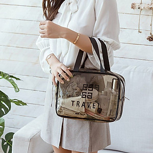 Túi Trong Suốt Đựng Mỹ Phẩm, Đồ Trang Điểm Đi Du Lịch Chống Thấm Nước - Henrysa