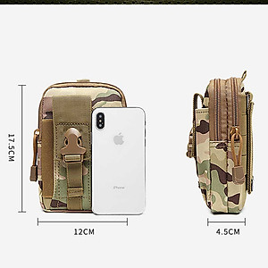 Túi Đeo Chéo Nam Nữ U968 US ARMY, Túi Đeo Hông Tiện Dụng Chống Nước Vải Canvas Cao Cấp Phong Cách Lính -HÀNG CHÍNH HÃNG