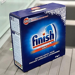 Muối rửa bát Finish hộp 4kg - Nhập Khẩu EU