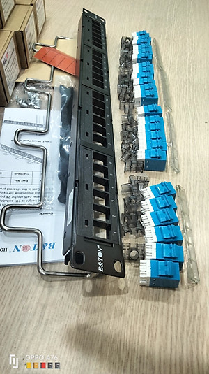 Patch Panel CAT6 UTP 24 cổng - BTON- model 70406446- hàng chính hãng