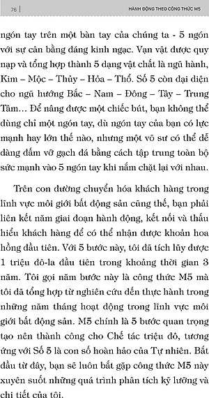Sách Chế Tác Triệu Đô - M5 Công Thức Triệu Đô Trong Ngành Môi Giới Bất Động Sản