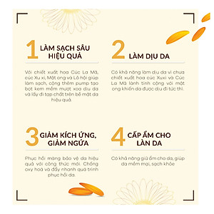 Bộ Đôi Zakka Naturals Sữa Dưỡng Cúc 150ml và SRM Cúc 185g Làm Sạch Và Cấp Ẩm Dịu Nhẹ Cho Da Nhạy Cảm