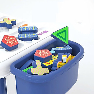 Bộ đồ chơi câu cá, ghép số, ghép chữ Thông minh có xô đựng 5in1 Cao cấp - Hàng chính hãng