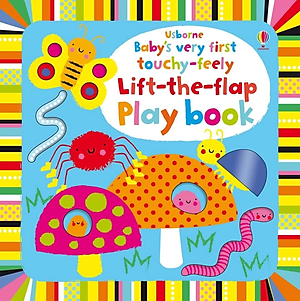 Sách tương tác tiếng Anh - Usborne Baby's very first touchy-feely Lift-the-flap Play book