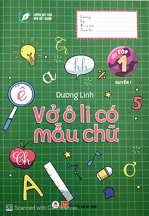 Sách Luyện Nét Chữ Rèn Nết Người - Vở Ô Li Có Mẫu Chữ - Lớp 1 - Quyển 1 (Tái Bản 2020)