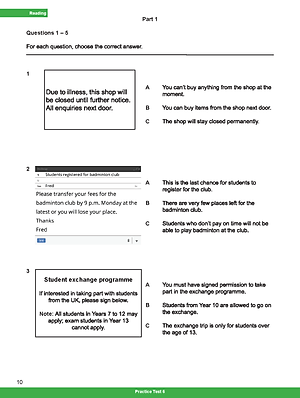 B1 Preliminary for Schools five complete Practice Tests 2