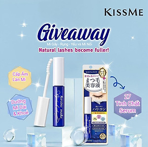 Tinh Chất Dưỡng Dài Và Khoẻ Làn Mi Kissme Heroine Make Watering Eyelash Serum (5.5 G)