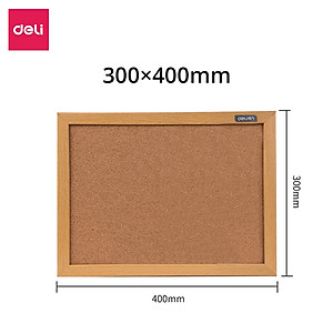 Bảng Ghim Lie Gỗ Bần Khung Gỗ Kết Hợp Bảng Từ Trắng Bút Lông Deli - Treo Dán Tài Liệu Bảng Note Treo Tường Dán Ghi Chú Thông Báo Tranh Ảnh Tặng Kèm Phụ Kiện - Nhiều kích cỡ