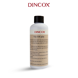 Gel Tẩy Ố Đế Giày Và Các Chi Tiết Cao Su Chuyên Dụng 100ml Dincox X Matteo Chính Hãng