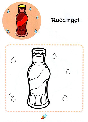 Sách 123 Nào Ta Tô Màu! - Thức Ăn