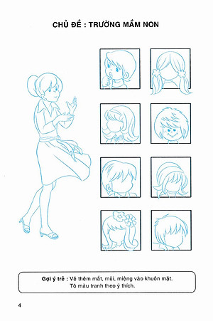 Sách Bé Tập Tạo Hình (Dành Cho Bé 4 - 5 Tuổi)