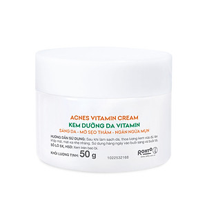 Kem dưỡng vitamin làm sáng da mờ sẹo thâm Acnes Vitamin Cream 50g