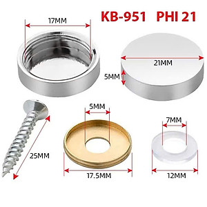 Chụp Đầu Vít Inox 304 Nhiều Kích Thước KB-951