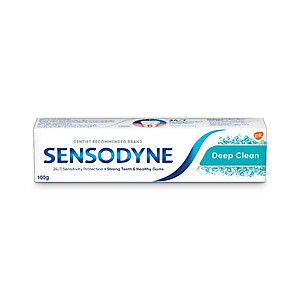 [Bộ 4] Kem Đánh Răng Sensodyne Deep Clean 100g/tuýp