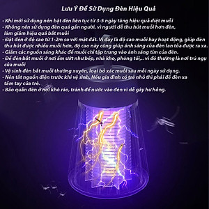 Đèn Bắt Muỗi, Máy Diệt Côn Trùng KUNBE, Công Nghệ Điện Quang Thế Hệ Mới, Thiết Kế Hiện Đại, Tích Hợp Pin Sạc, An Toàn, Hiệu Quả Cao