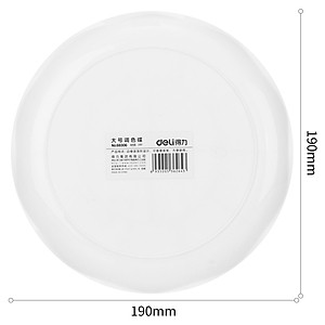 Khay Pha Màu Deli - 14 Ngăn - 1 Chiếc - 68306