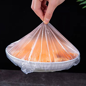 100 Túi Màng Bọc Thực Phẩm Thông Minh PE An Toàn Túi Gấu Có Chun Bọc Đồ Ăn Co Giãn Siêu Dai Cao Cấp Chính Hãng Dododios