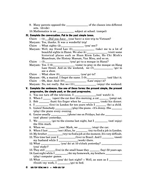 Sách Bài Tập Tiếng Anh 9 - Không Đáp Án (Tái Bản 2020)