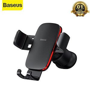 Kẹp Điện Thoại Giá Đỡ Điện Thoại Trên Ô Tô Xe Hơi Gắn Cửa Gió Baseus Metal Age II Sang Trọng Hiện Đại - Hàng Chính Hãng