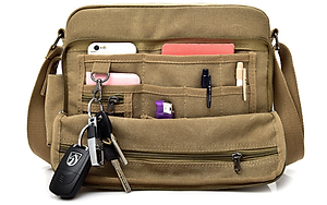 Túi đeo chéo nam vải cavans cao cấp phong cách mới