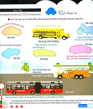Sách 200 Miếng Bóc Dán Thông Minh - Phương Tiện Giao Thông (Tái Bản 2018)
