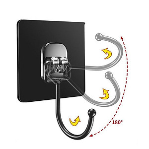 Combo 10 móc treo đồ dán tường