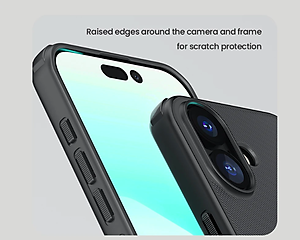 Ốp lưng cho iPhone 17 Pro Max /17 Pro / 17 Air / 17 - hiệu Nillkin Frosted Shield Pro chống sống chống vân tay - Hàng chính hãng