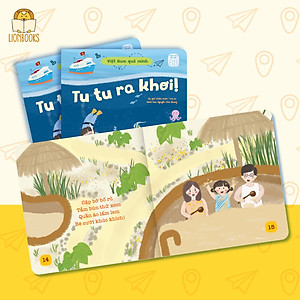 Sách Thơ Cho Bé - Set 3 Cuốn Gia Đình Bé Bỏng Đi Du Lịch (Bộ Việt Nam Quê Mình) - Truyện Tranh Cho Trẻ Tập Nói, Mầm Non 0-1-2-3-4-5-6 Tuổi