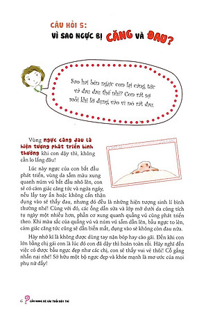 Cẩm Nang Bé Gái Tuổi Dậy Thì - Quyển 1: 160 Câu Hỏi - Đáp Về Sinh Lí Bạn Gái Tuổi Dậy Thì (Tái Bản 2019)