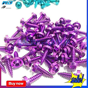 Ốc Gắn Dàn Áo 5Li-6Li Đặc Biệt Ốc Gr5 Titan Và Lục Bảo ( 1 Con)