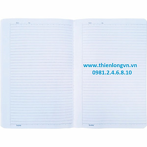 Sổ may dán gáy A4 - 320 trang; Klong 311
