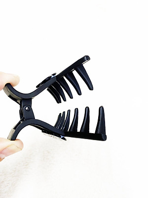 Kẹp tóc càng cua nhám gắn hoa nhỏ