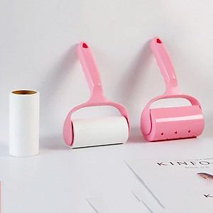 Cây Lăn Bụi Quần Áo Ghế Sofa Tặng Kèm 2 Lõi Lăn Đa Năng Sàn Nhà Lông Động Vật Chó Mèo Thú Cưng  Sợi Vải Đồ Da Chăn Màn Nệm Ghế Salon Quần Áo Ga Giường Tiện Lợi Hiệu Quả