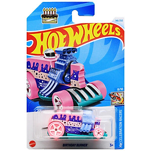 Đồ Chơi Mô Hình Siêu Xe - Hot Wheels C4982 - 146/250 - Birthday Burner (Mẫu Màu Giao Ngẫu Nhiên)