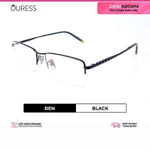 Gọng kính titanium thời trang nam siêu nhẹ siêu bền OURESS sw10002