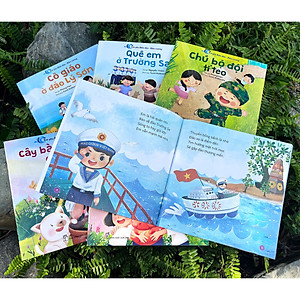 Bộ sách Em yêu Biển đảo-Biên cương
