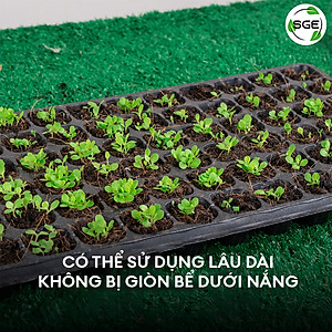 Khay Gieo Hạt/ Khay Ươm Cây Giống GT. Cho Năng Suất Cao, Cây Nhanh Lớn, Cây Con Khỏe, Dễ Sinh Trưởng. Thương Hiệu SGE