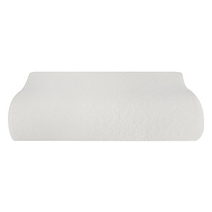 Gối Memory Foam 50D Hình Cong Lock&Lock HLW111 (50 x 30 cm) - Trắng
