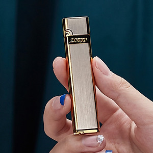 Vỏ Hột Quẹt Bật Lửa Xăng Đá Zorro Z668-002 Kiểu Dáng Nhỏ Gọn Tiện Lợi FULL BOX