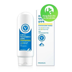 SỮA TẮM TRỊ NẤM VÀ VIÊM DA CHO CHÓ MÈO PRUNUS DR. MICOCHLODINE SHAMPOO 200ml