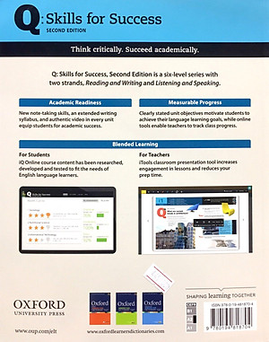 Sách Q Skills For Success (2 Ed.) Reading And Writing 2: Student Book With Online Practice - Paperback