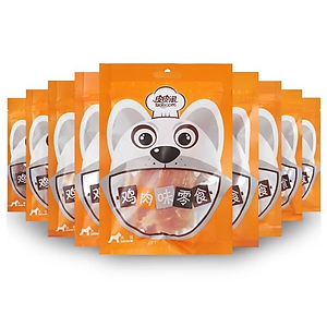 Đồ Ăn Vặt Cho Chó Gà sấy khô Taotaopet 100gr