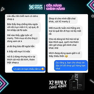 Dung Dịch Vệ Sinh Nam X2 Manly Cỏ Cây Hoa Lá - Làm Sạch Tức Thì - Mùi Hương Nam Tính - 150g