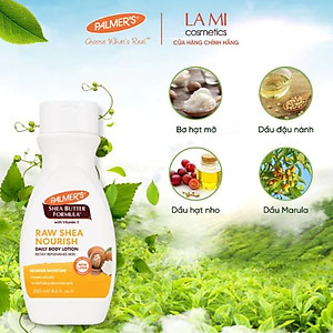 Sữa dưỡng thể dưỡng ẩm Bơ Hạt Mỡ Palmer's 250ml
