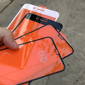 Kính cường lực 11D cho Các dòng iPhone 11 Pro Max / 11 Pro / 11 / XS Max / X-XS / 8 Plus - 7 Plus / 7 / 6 Plus / 6 - Hàng Nhập Nhẩu
