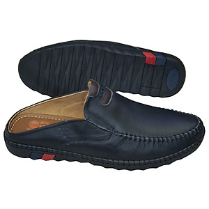 Dép Bít Mũi Nam HA NAM Da Bò Thật Cao Cấp GSB2075