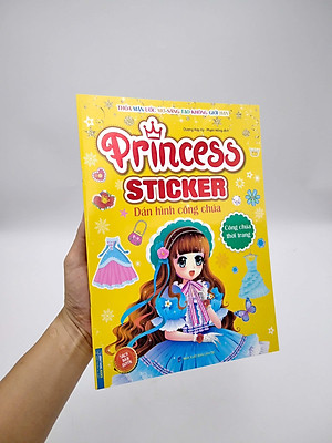 Sách Princess Sticker - Dán Hình Công Chúa - Công Chúa Thời Trang