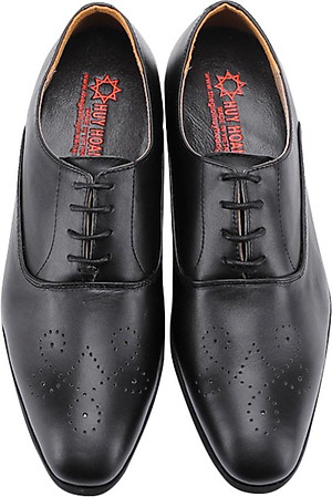 Giày Tăng Chiều Cao Nam Huy Hoàng HT7188 - Đen